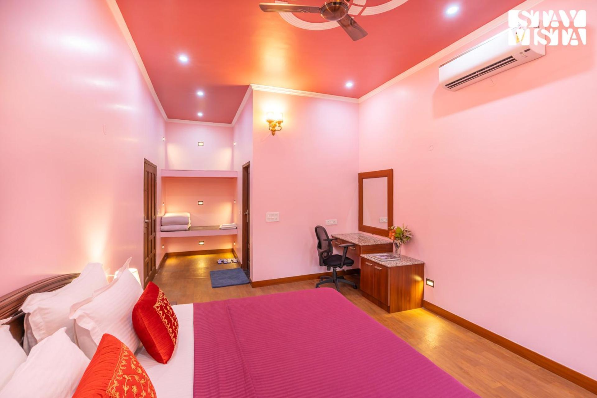 Stayvista At Maple Farms With Pool, Bbq & Bonfire Sohna Exterior foto